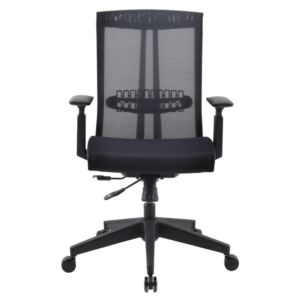 ZURI Black Mesh-Seat Task Chair